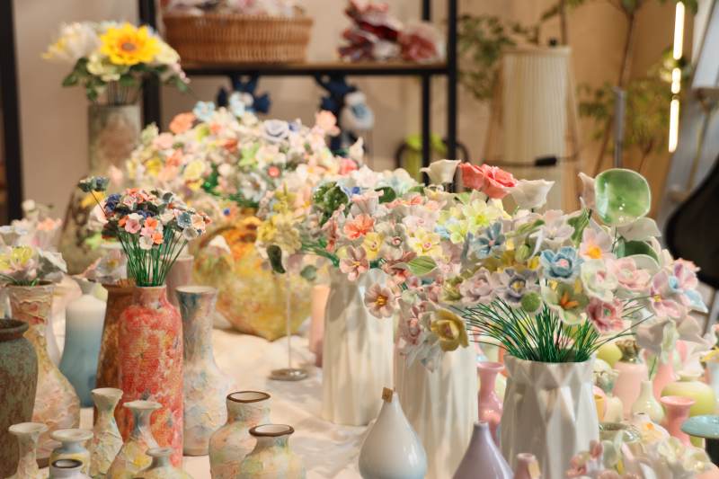 花艺盛宴 宜兴陶二厂图片