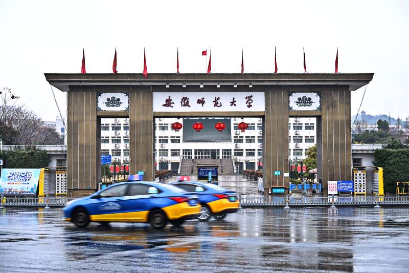 安徽师范大学校门图片