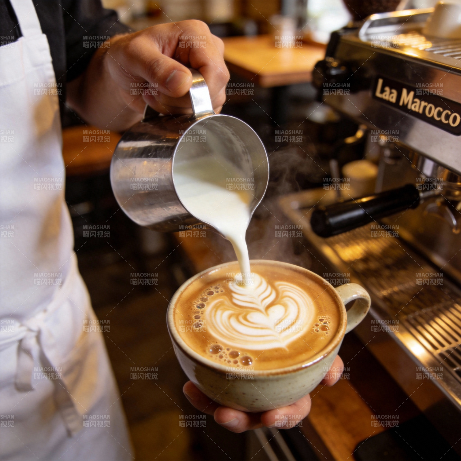 拉花艺术 咖啡之美图片