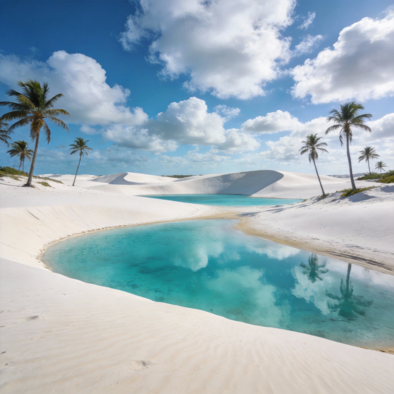 碧海白沙椰林梦图片