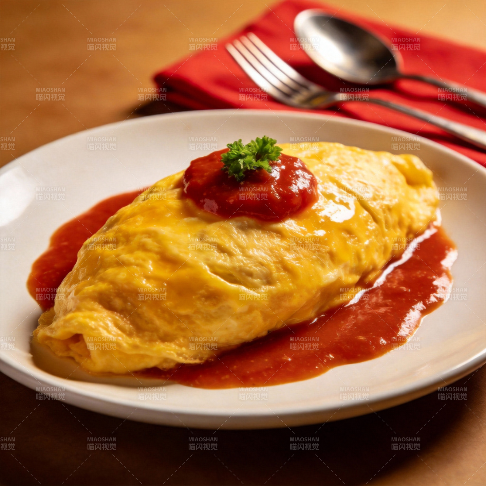 美味蛋包饭图片