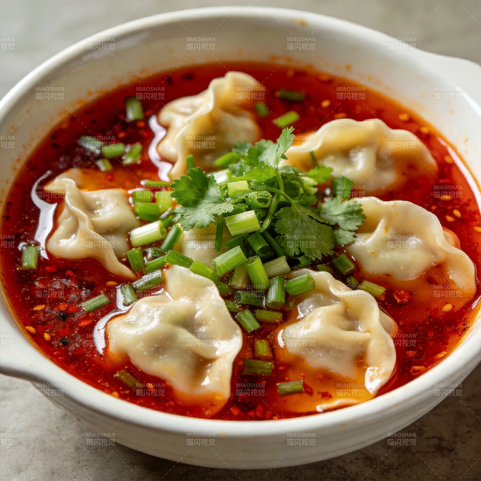 辣汤饺子图片