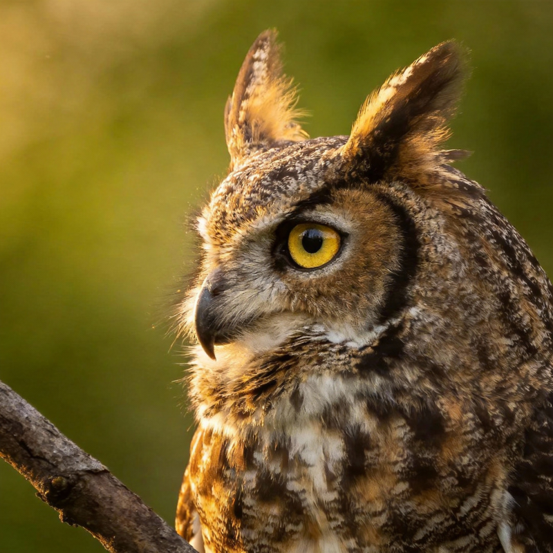 猫头鹰凝视图片