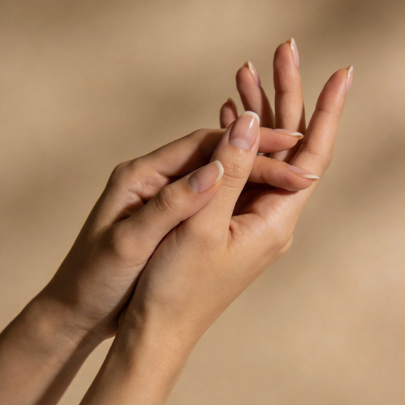 柔美手部特写图片