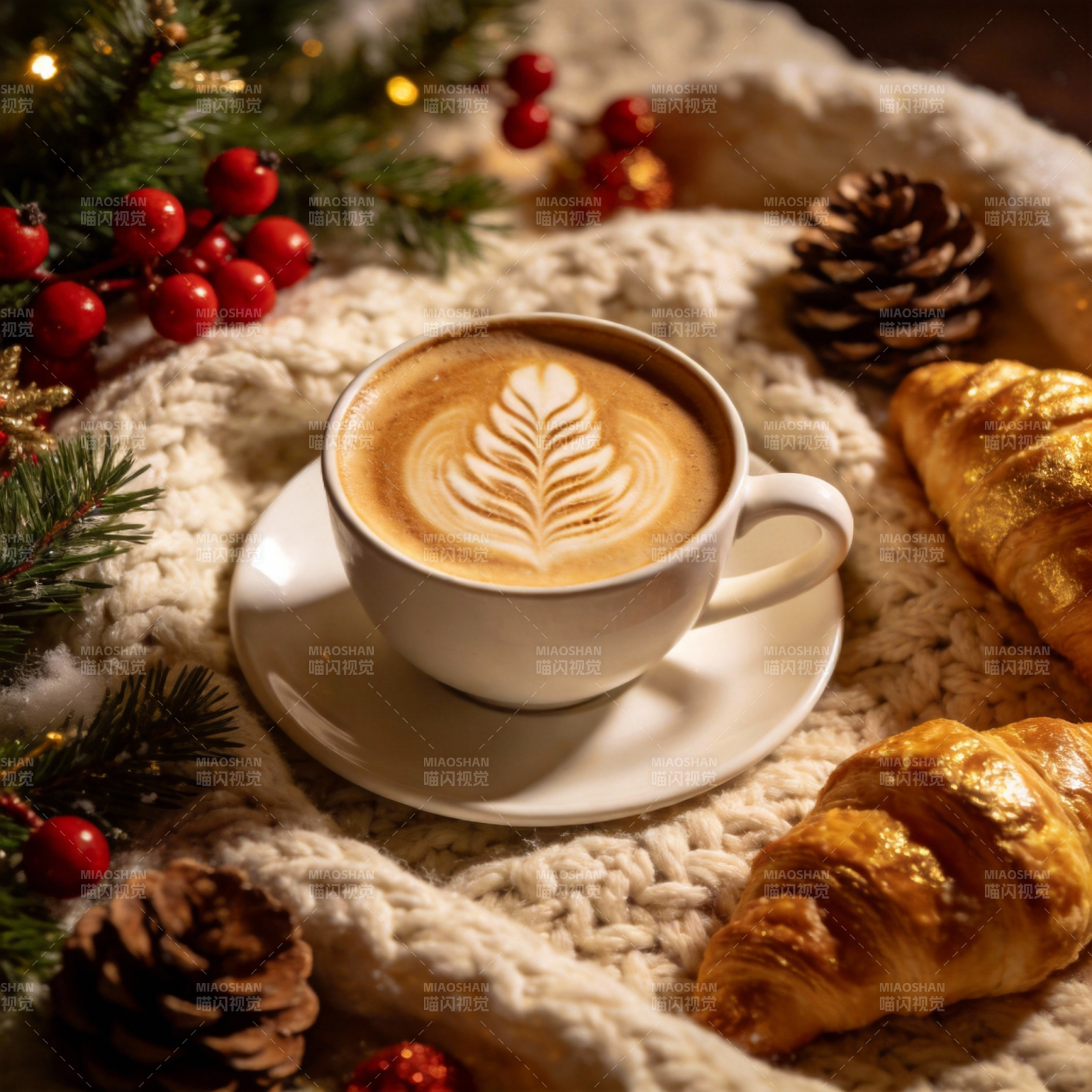 冬日咖啡香图片