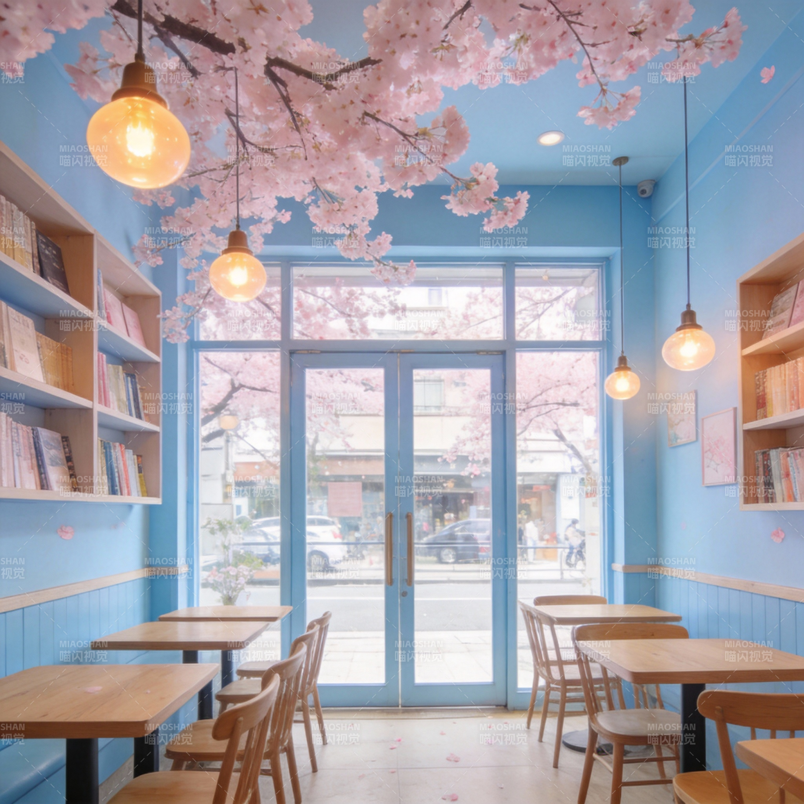 樱花咖啡馆图片