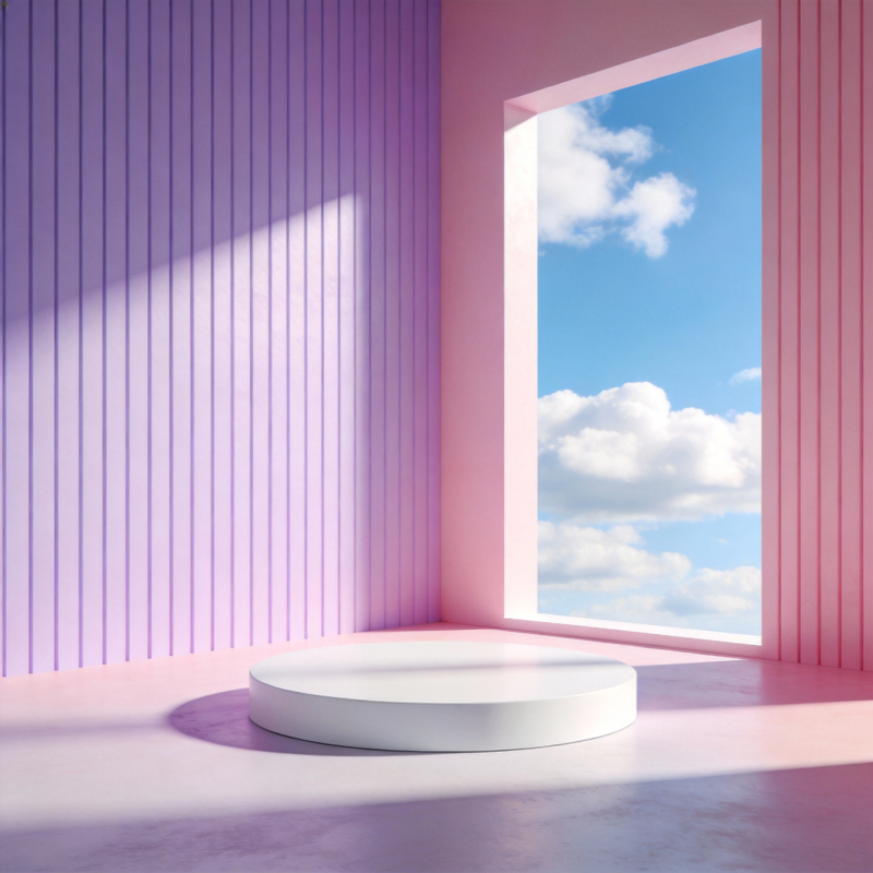 梦幻粉紫空间图片