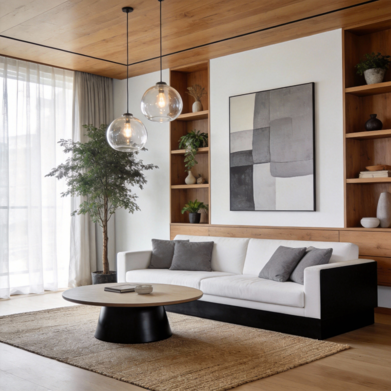 现代简约客厅设计图片