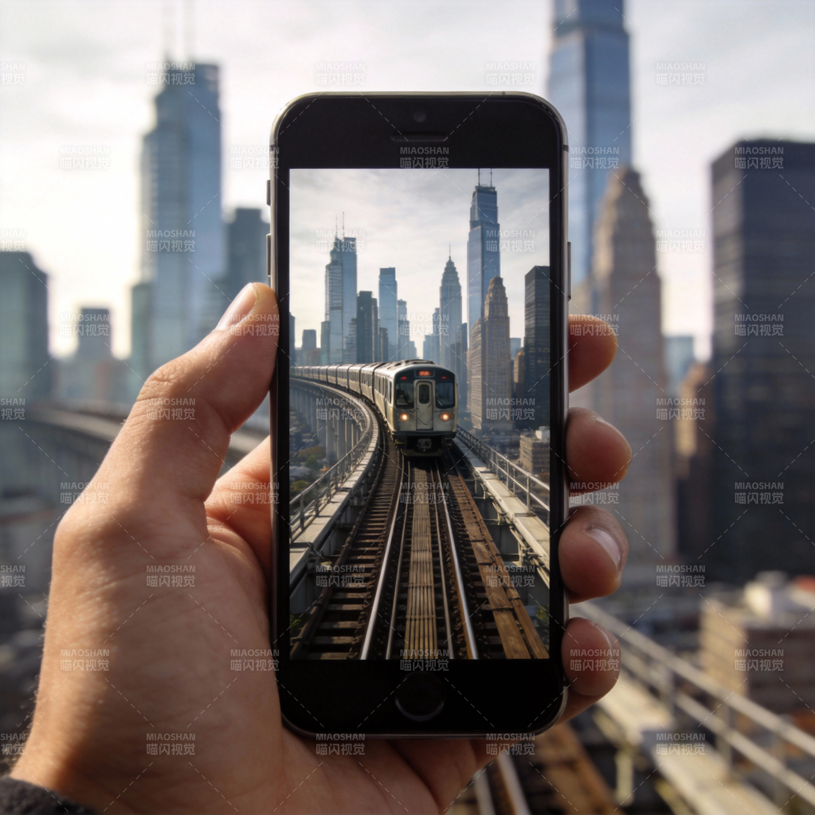 城市地铁风景图片