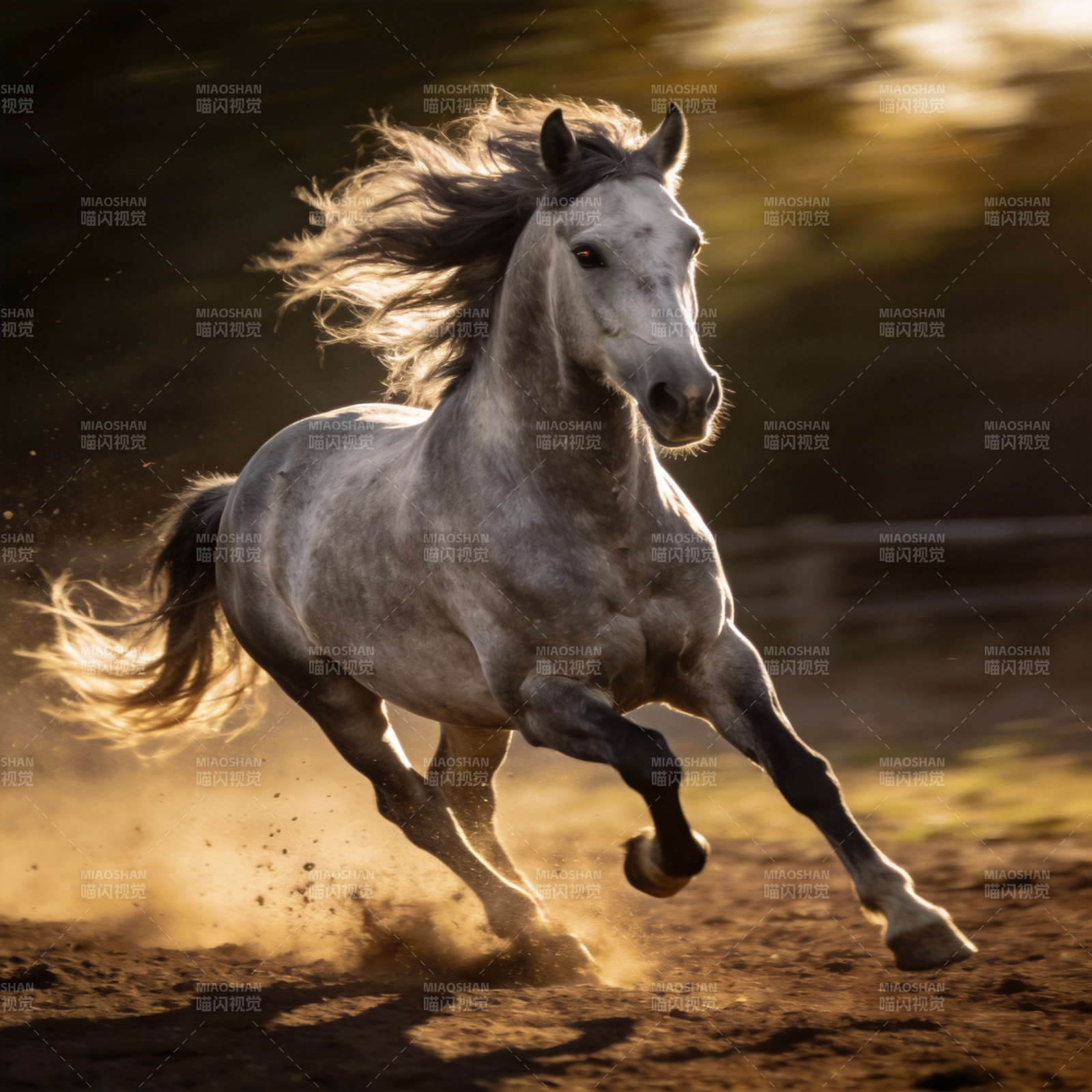 骏马奔腾图片