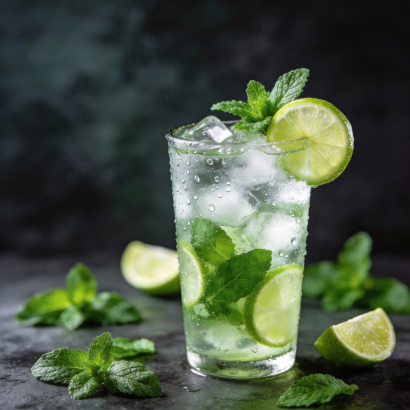 清凉薄荷莫吉托图片