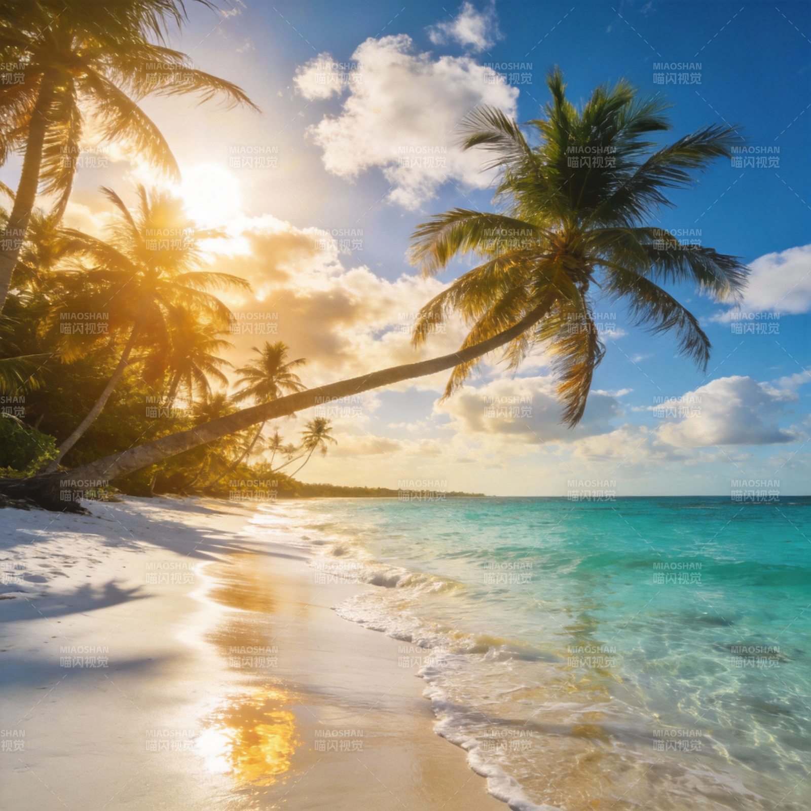 椰风海韵 阳光沙滩图片