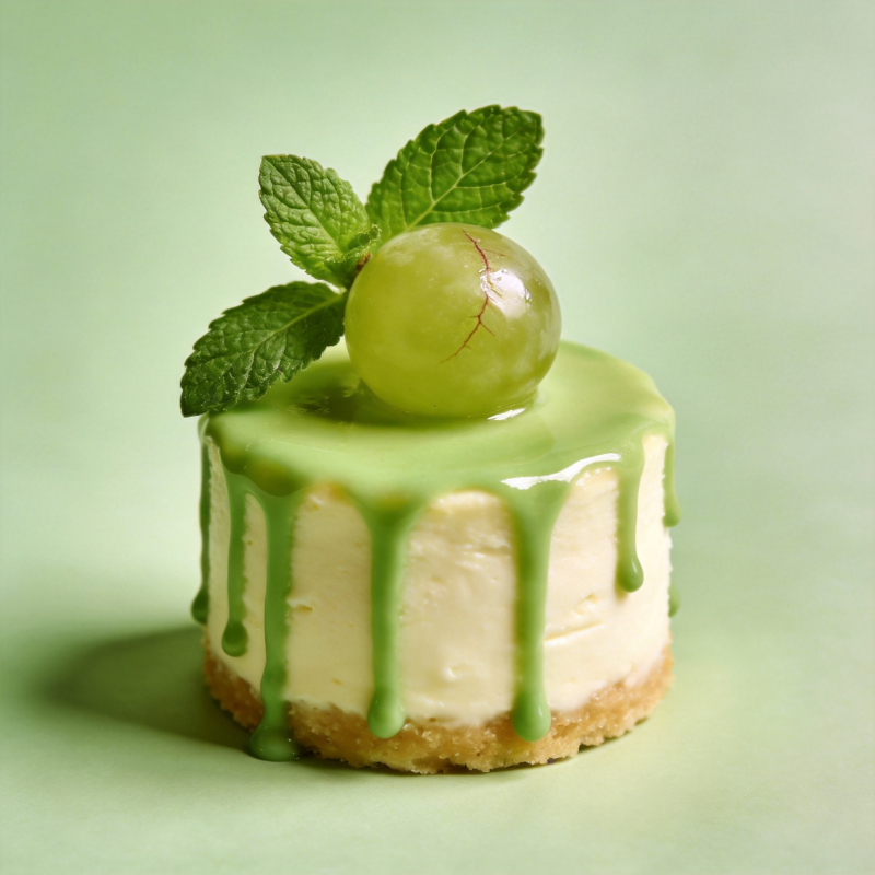 青提慕斯蛋糕图片