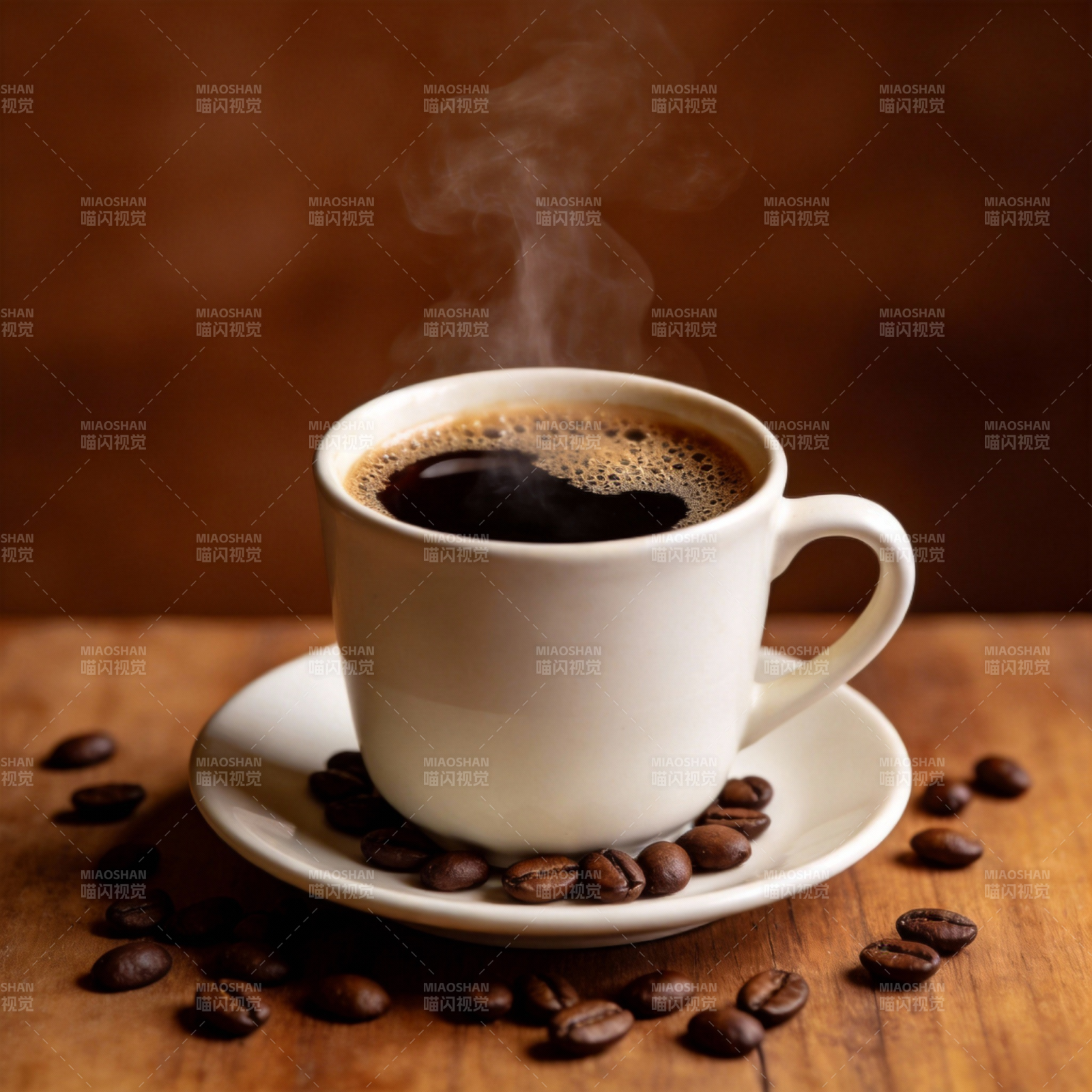 热咖啡飘香图片