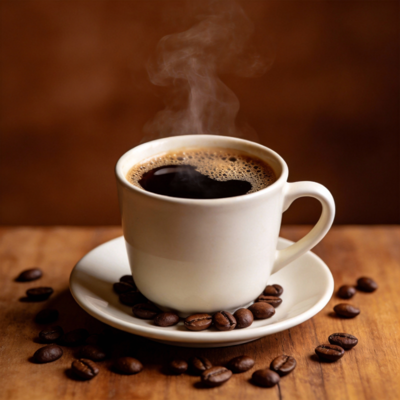 热咖啡飘香图片
