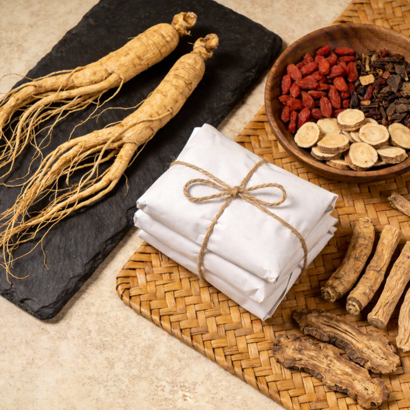 中药养生食材展示图片