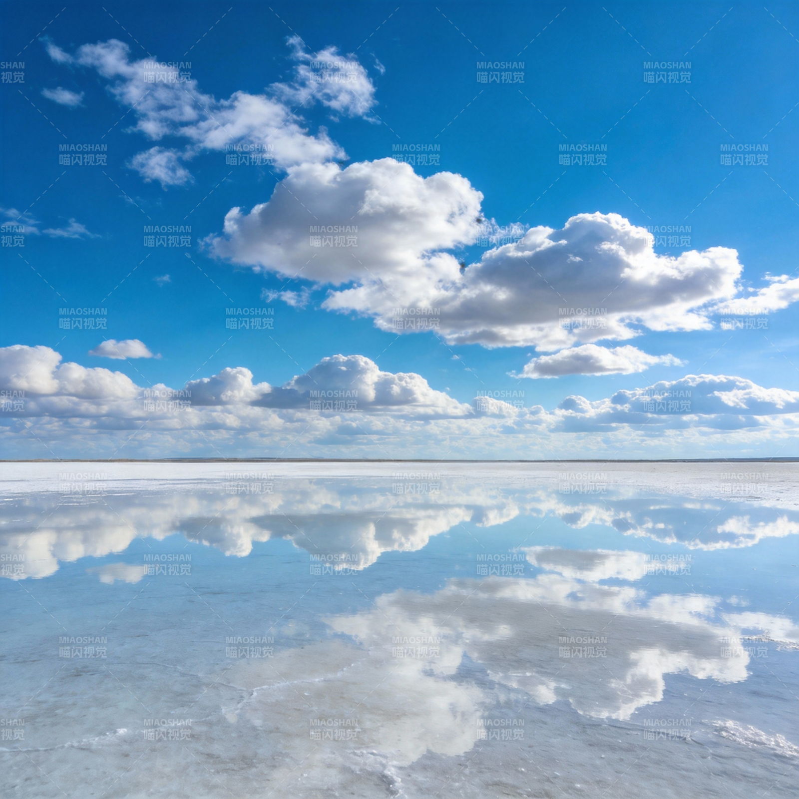 天空之镜图片