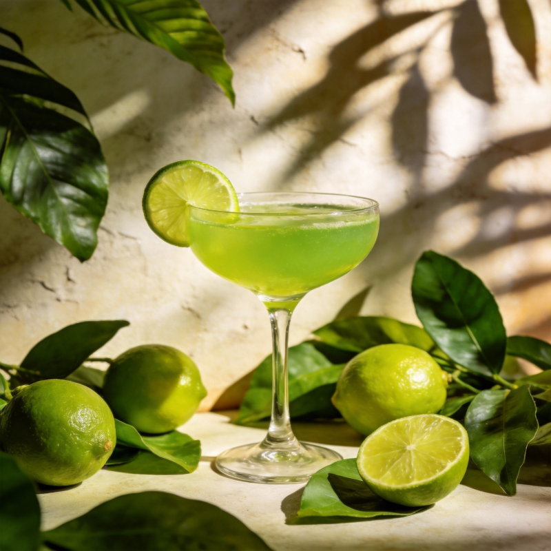 青柠鸡尾酒图片