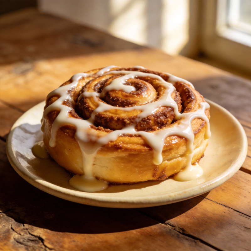 香甜肉桂卷图片