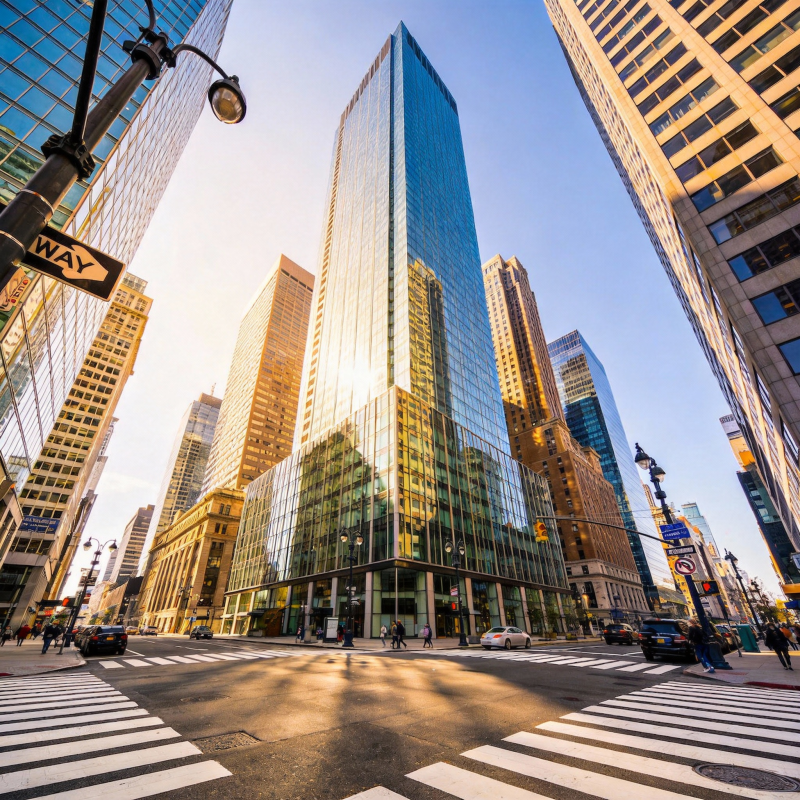 都市高楼林立图片