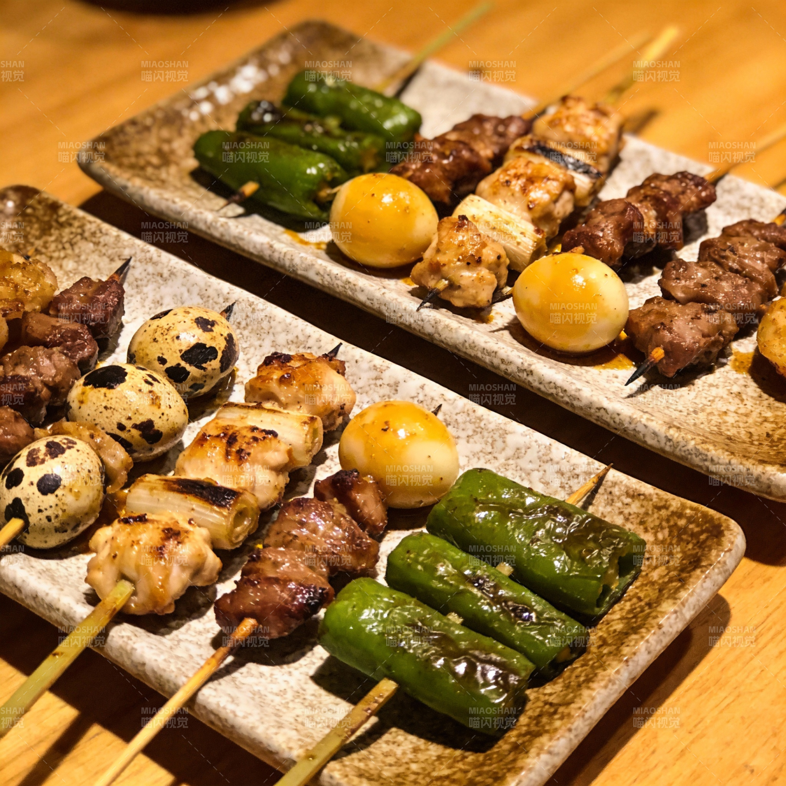 美味串烧拼盘图片