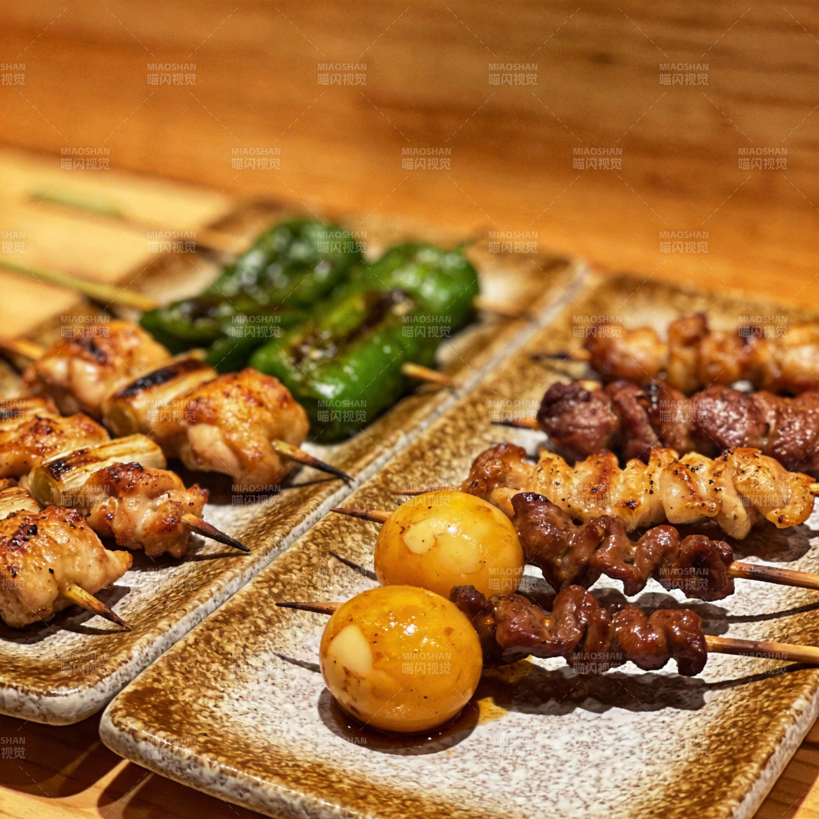 美味串烧拼盘图片