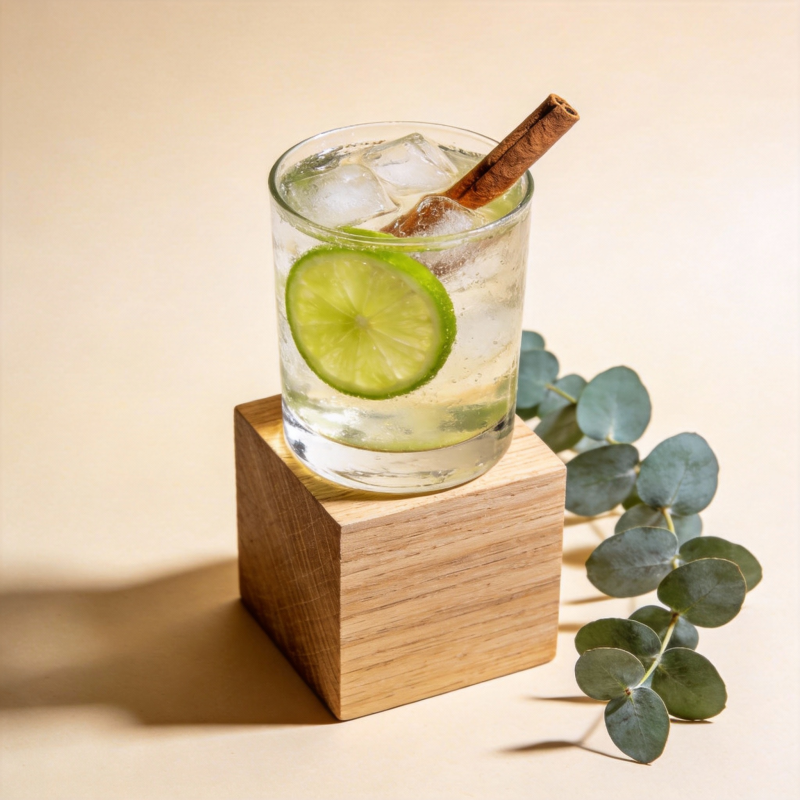 清新柠檬鸡尾酒图片