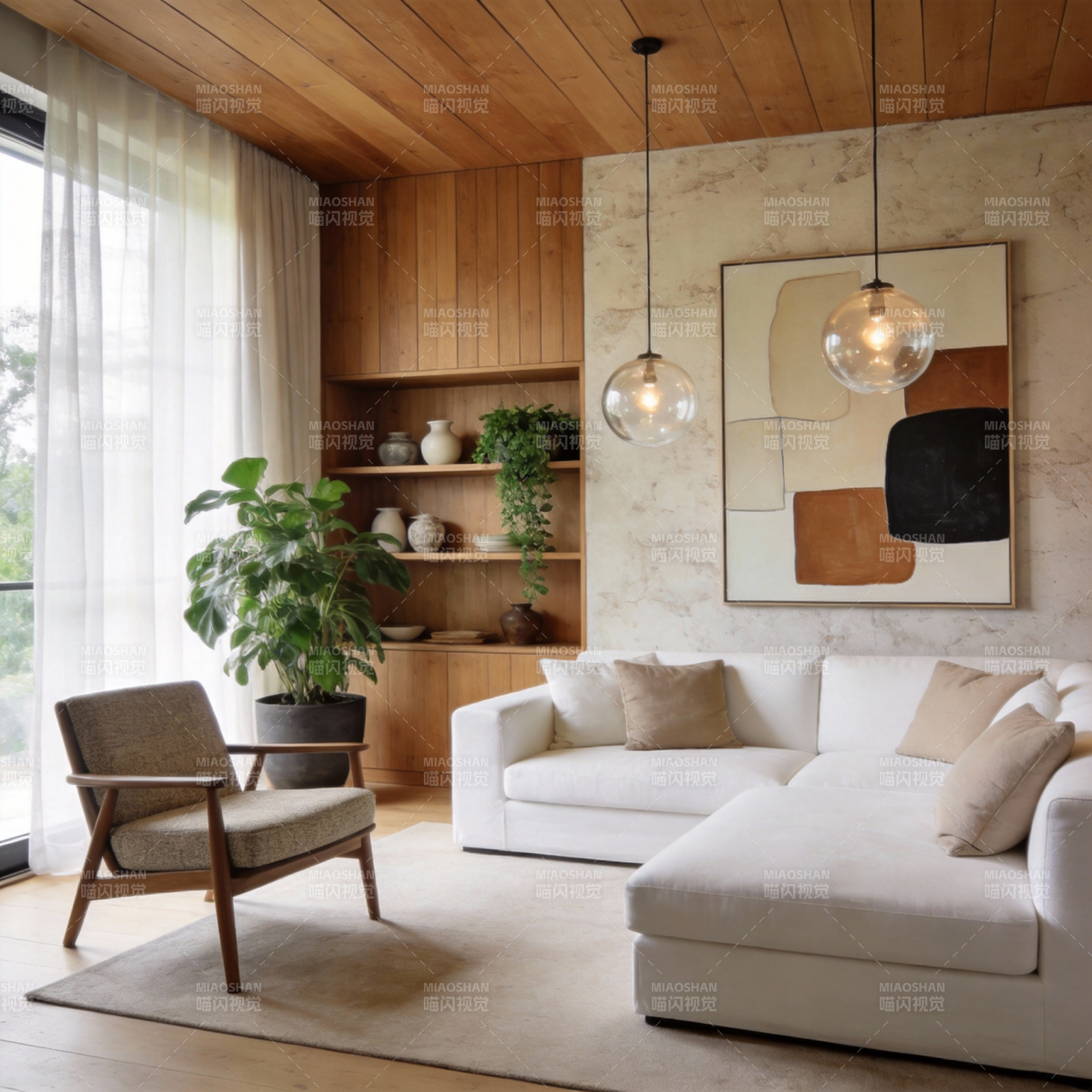 现代简约客厅设计图片