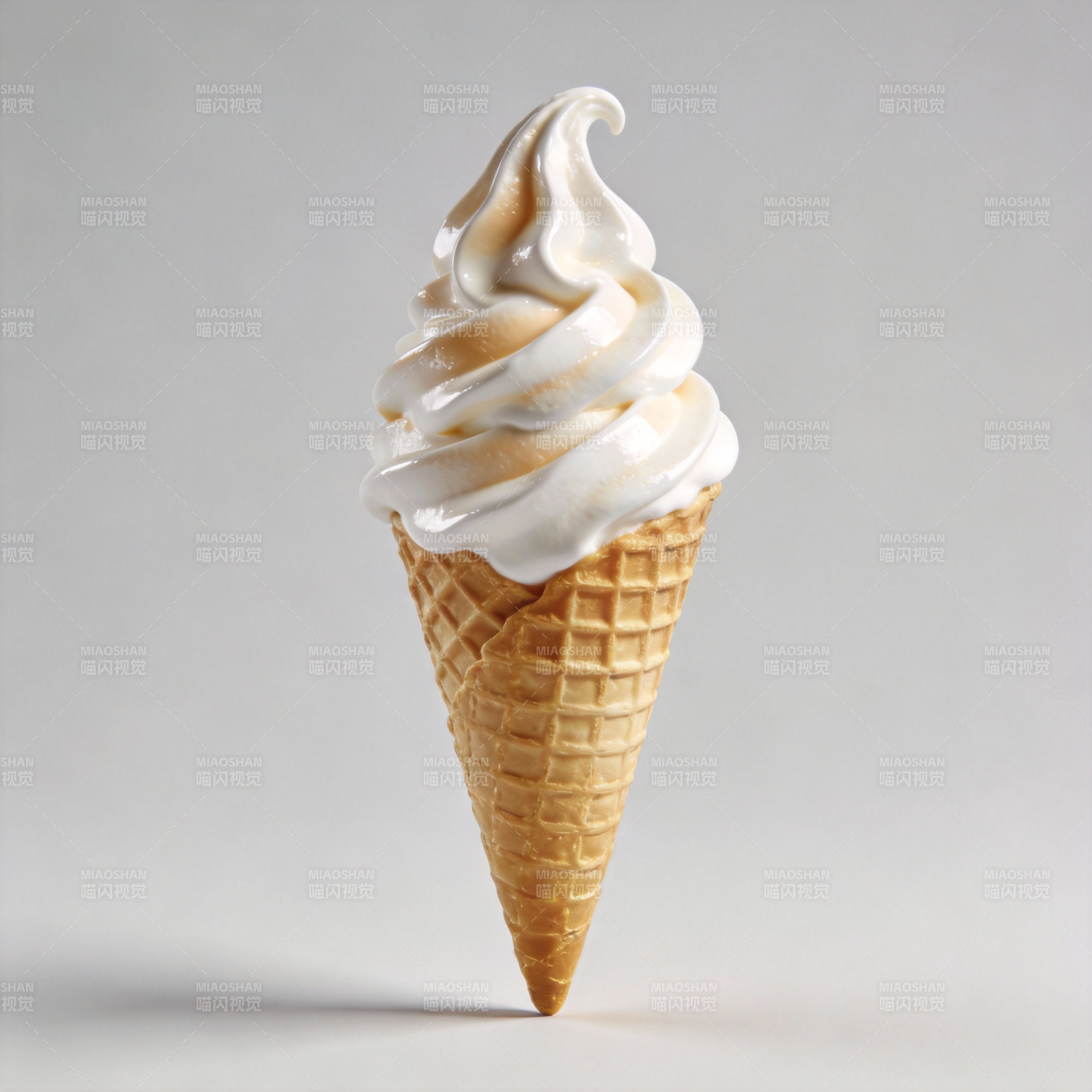 香草冰淇淋图片