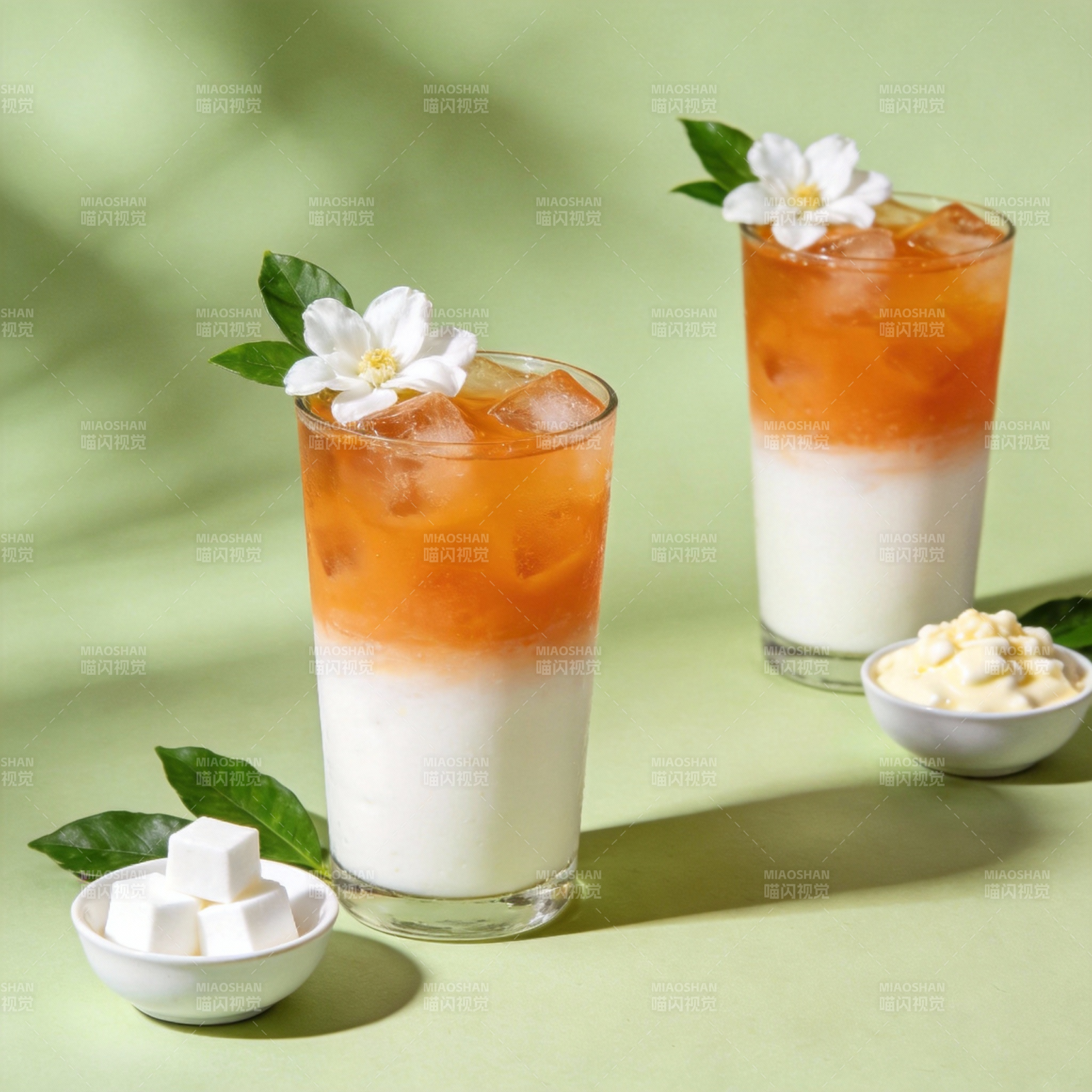 花漾双色饮品图片