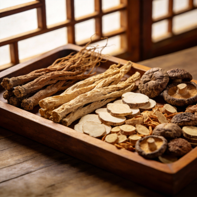 中药养生食材展示图片