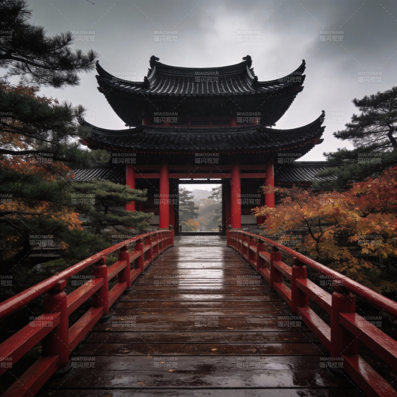 红桥通古寺图片