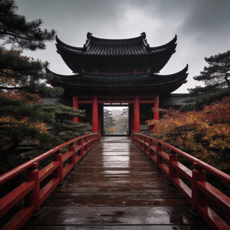 红桥通古寺图片