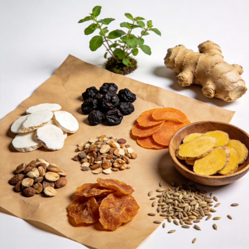 天然食材拼盘图片