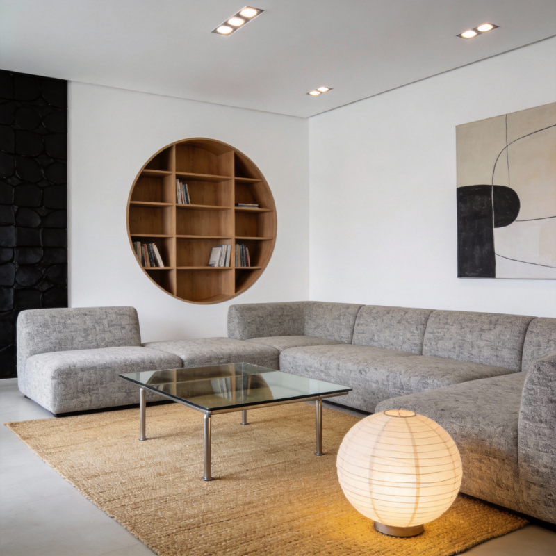 现代简约客厅设计图片