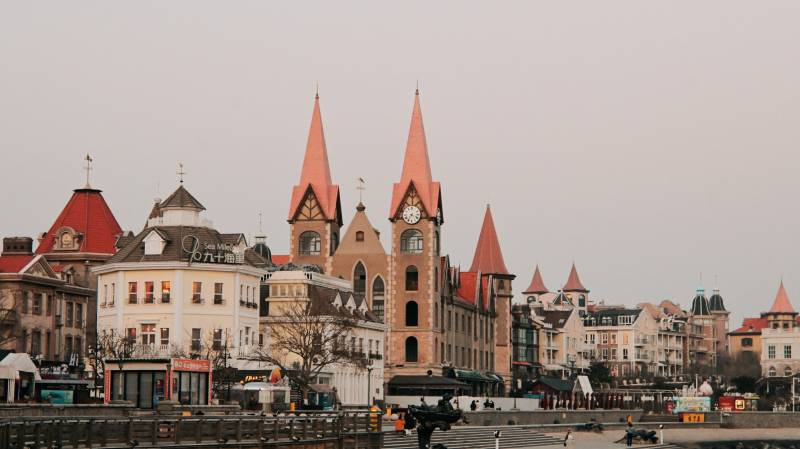 烟台渔人码头图片