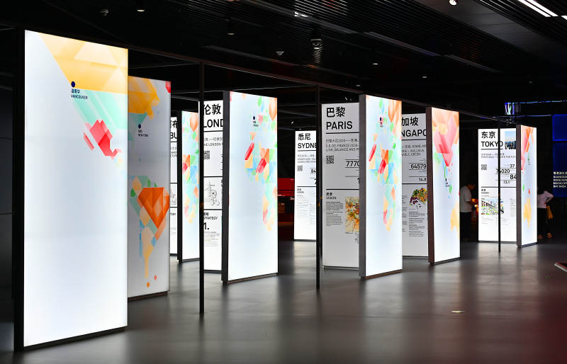 深圳当代艺术展览馆城市景观的抽象表达图片