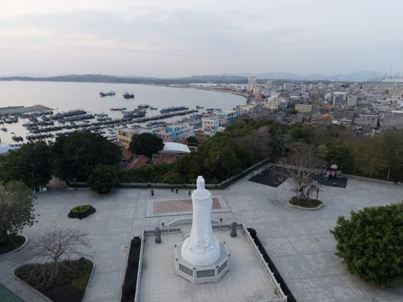 汕尾红海湾妈祖像图片