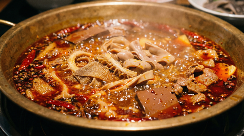 麻辣火锅盛宴图片