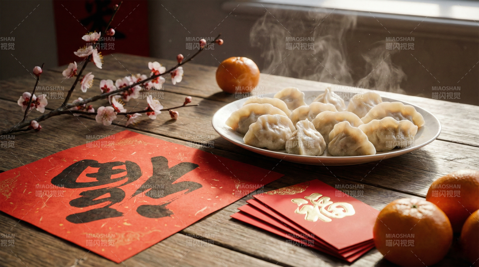 新春团圆饺图片