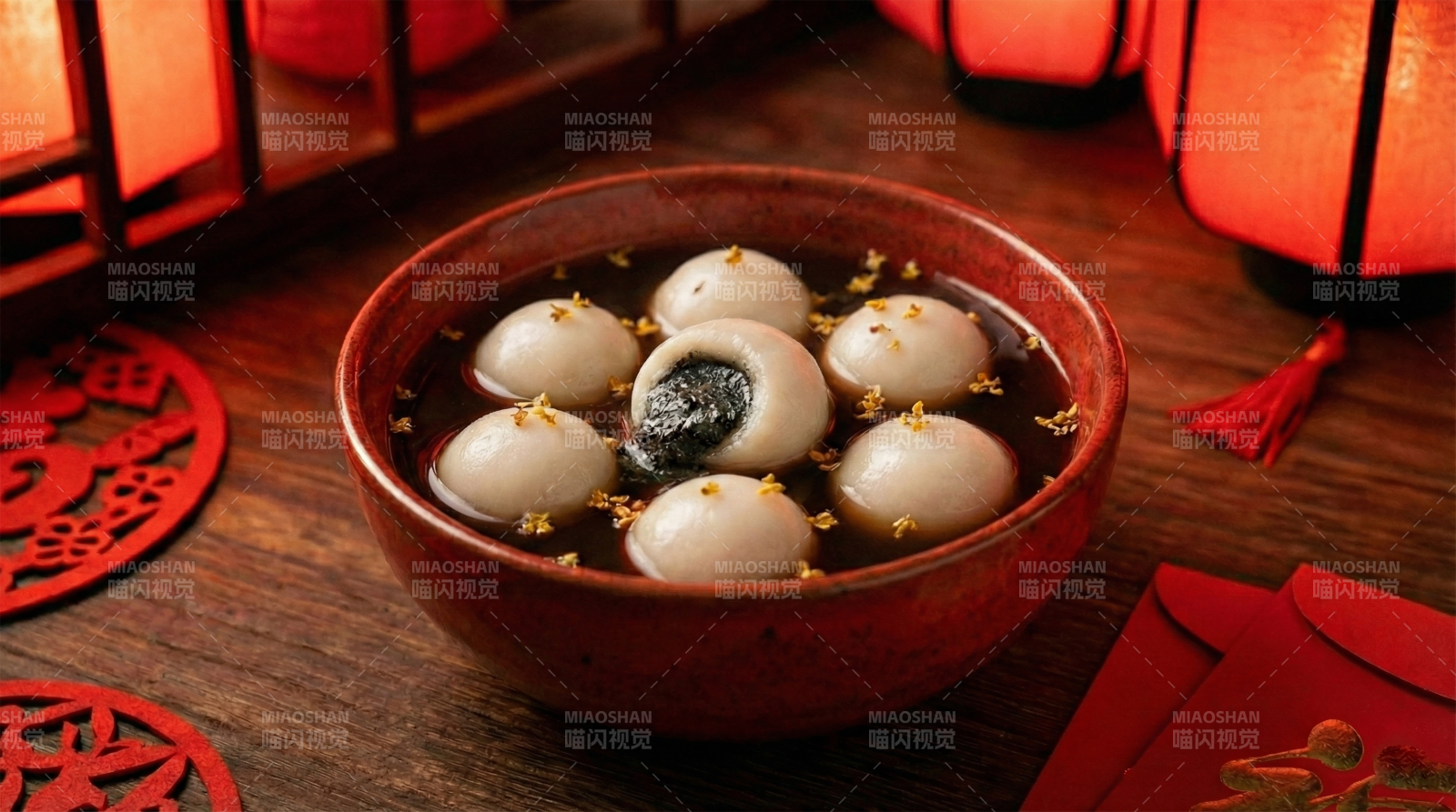 元宵汤圆 团圆美满图片