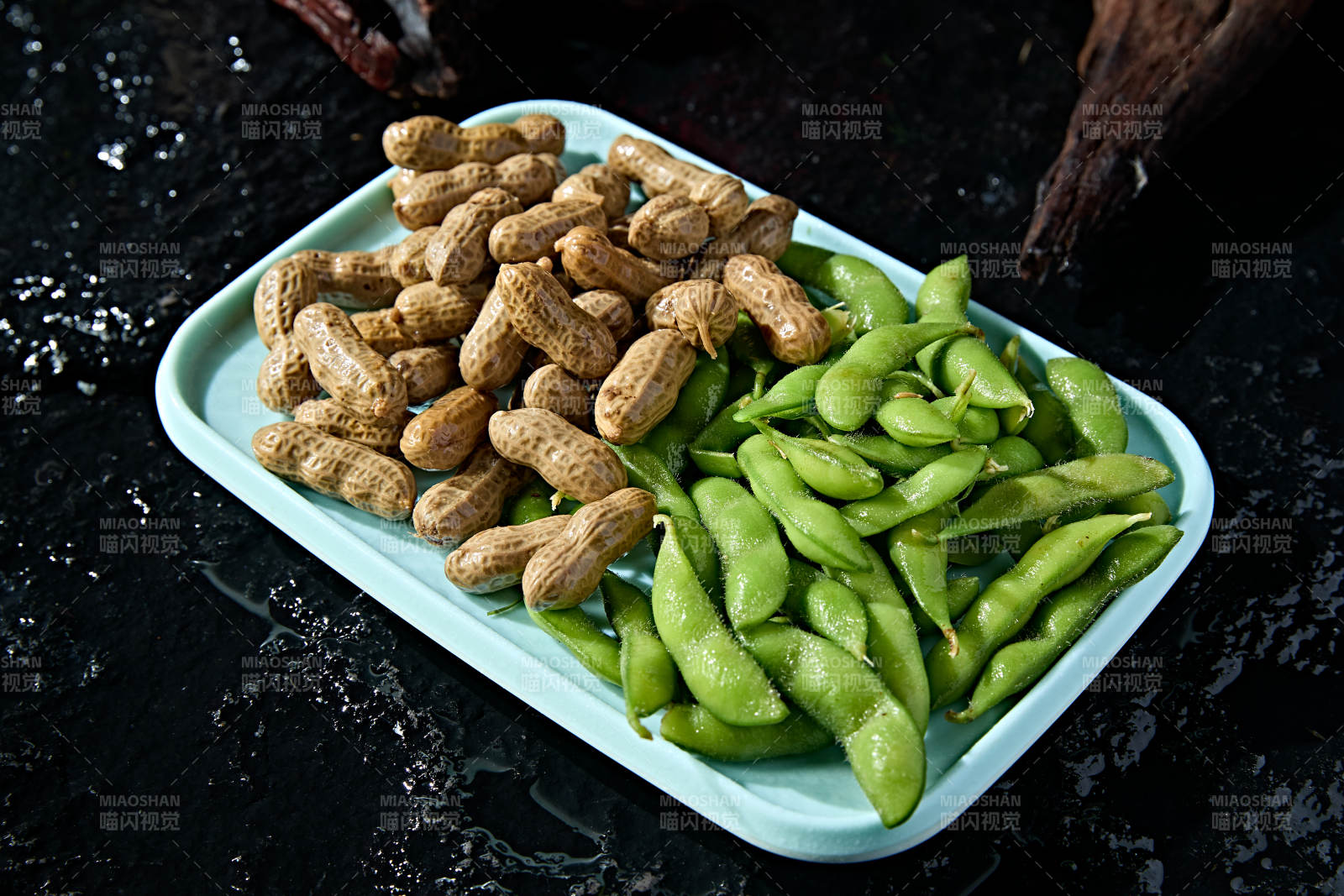 花毛一体（煮花生 盐水毛豆）图片