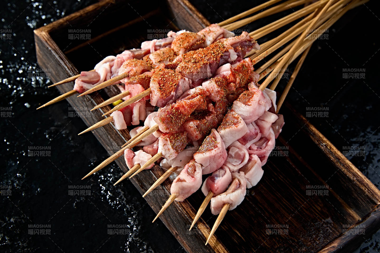 美味烧烤炭烤羊腰生鲜牛腰图片