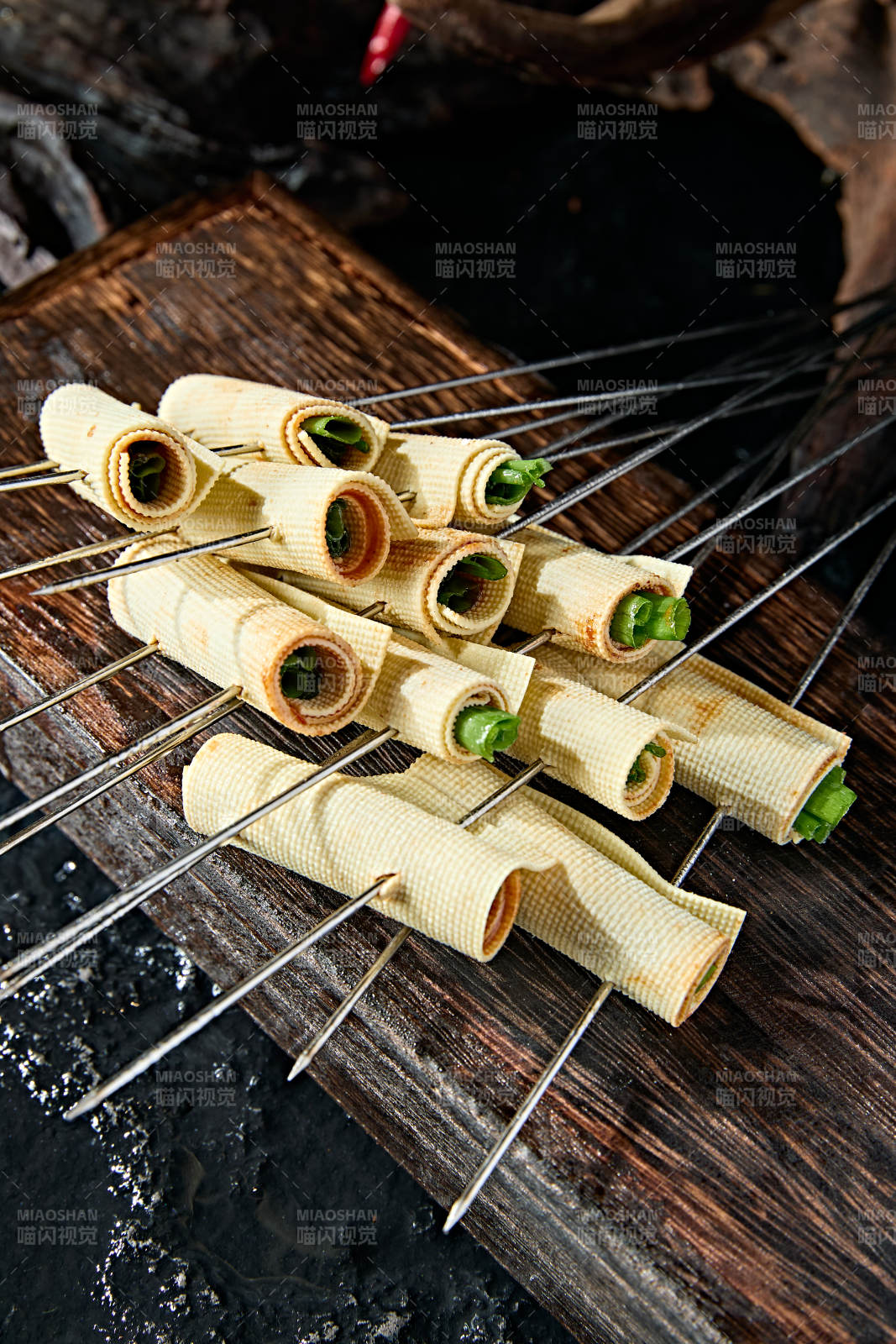 烧烤食材怀安蔬菜干豆腐卷图片