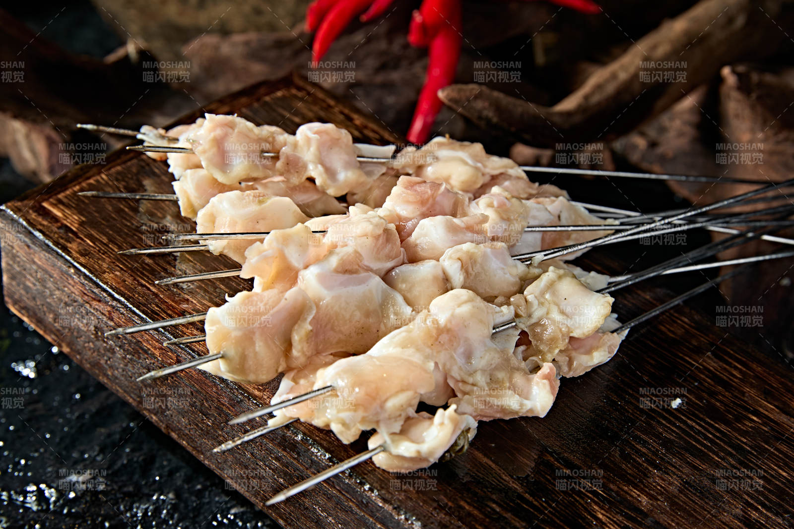 烧烤食材生鲜鸡脆骨掌中宝花千骨图片