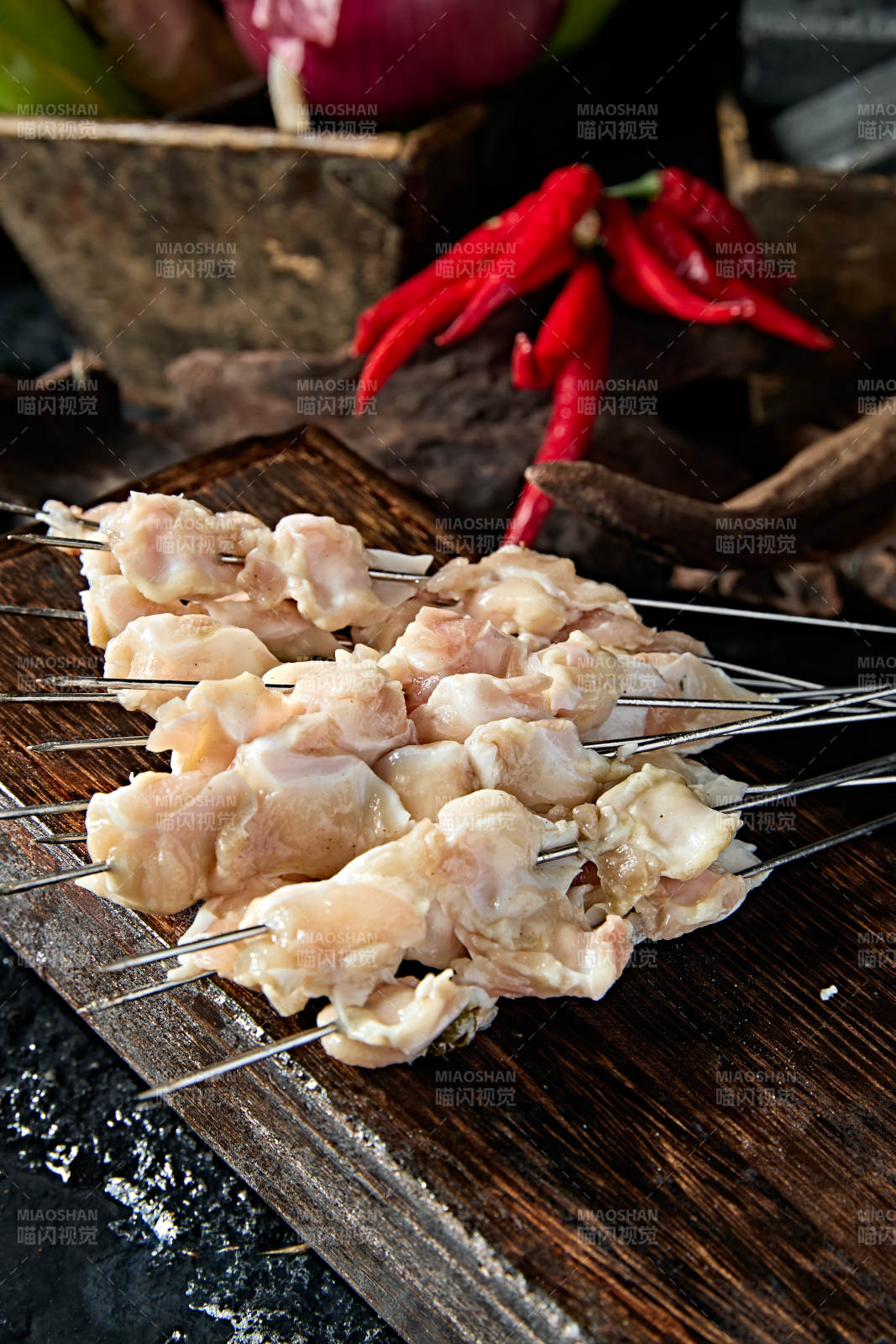 烧烤食材生鲜鸡脆骨掌中宝花千骨图片