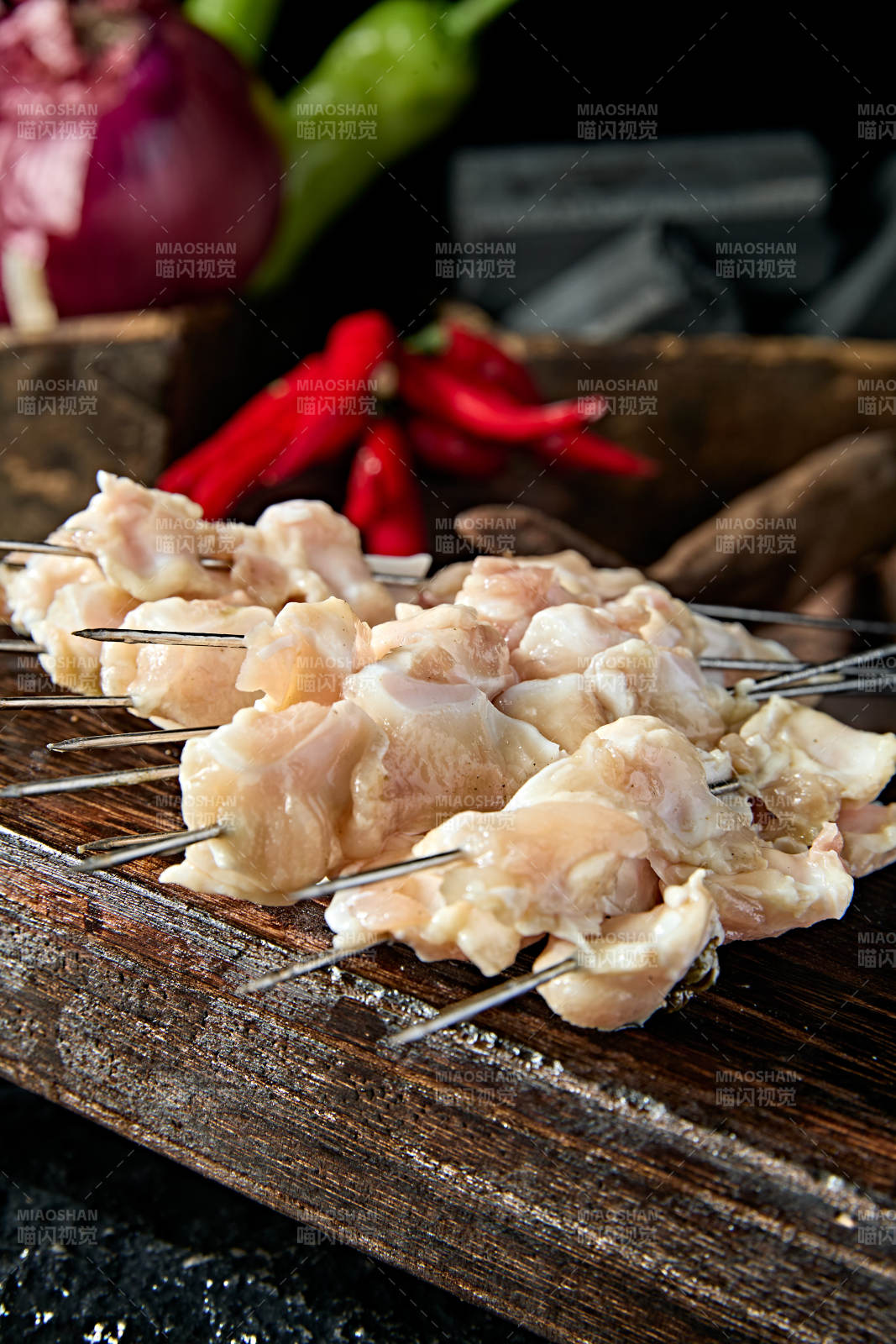烧烤食材生鲜鸡脆骨掌中宝花千骨图片
