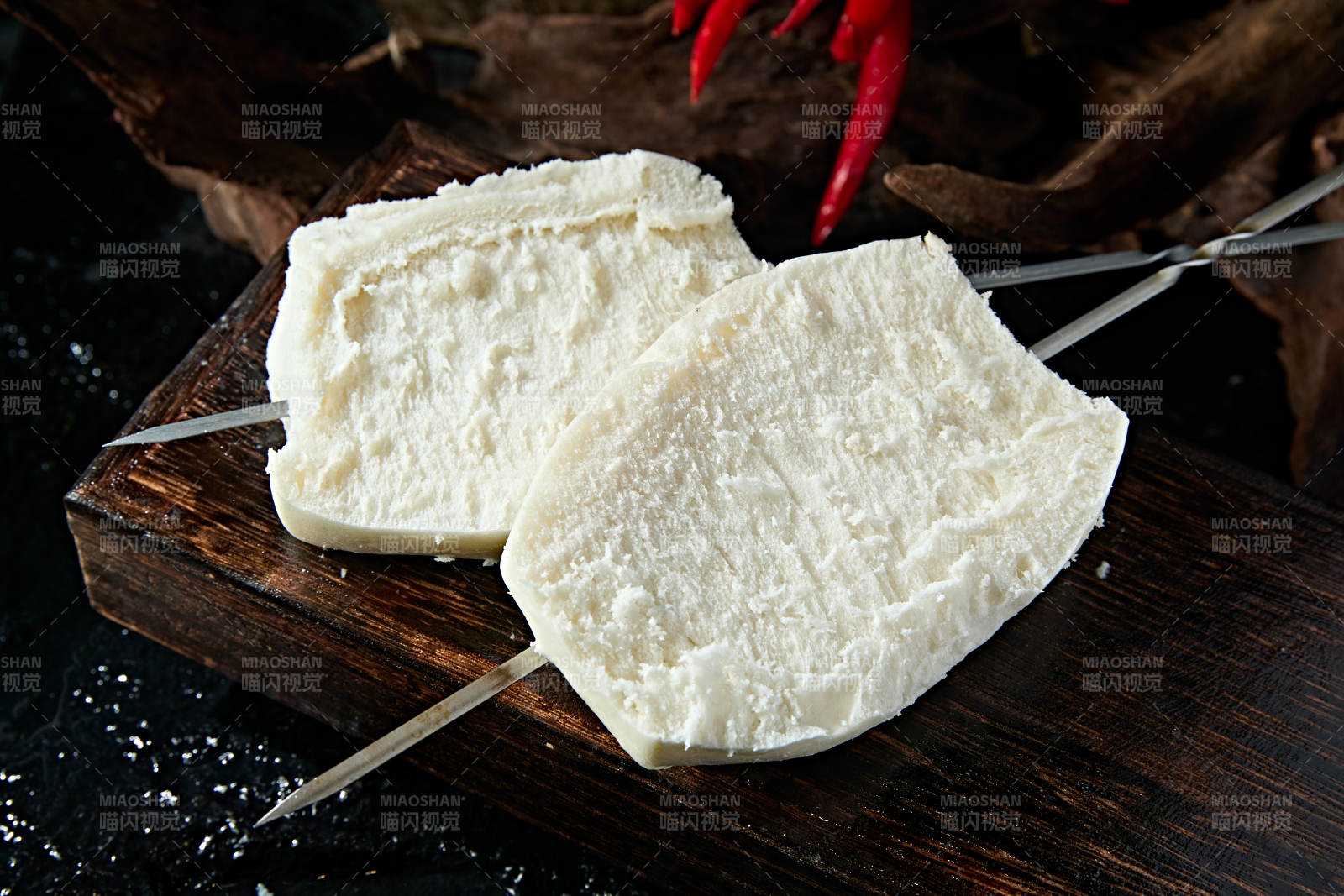 美味烧烤食材美味炭烤馍馍片图片