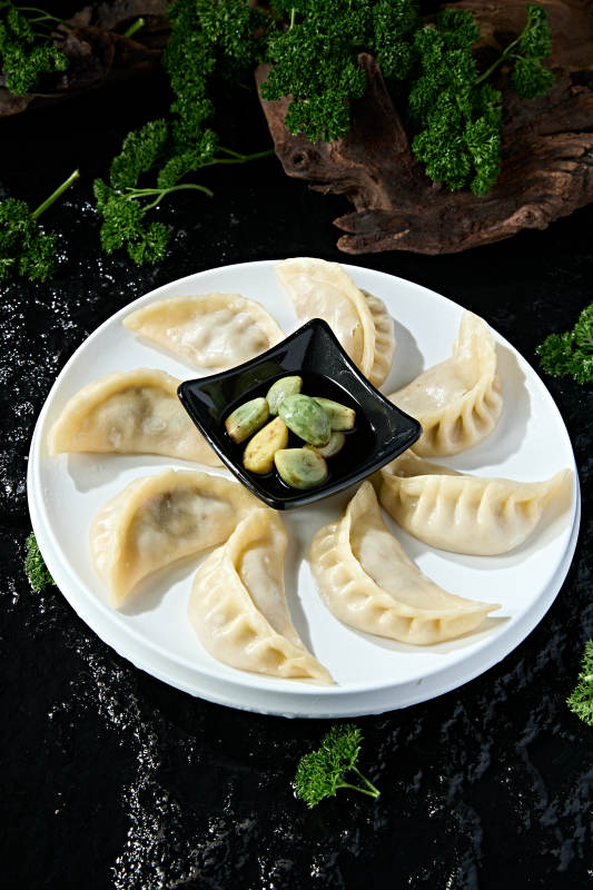 内蒙传统美食美味蒸饺图片