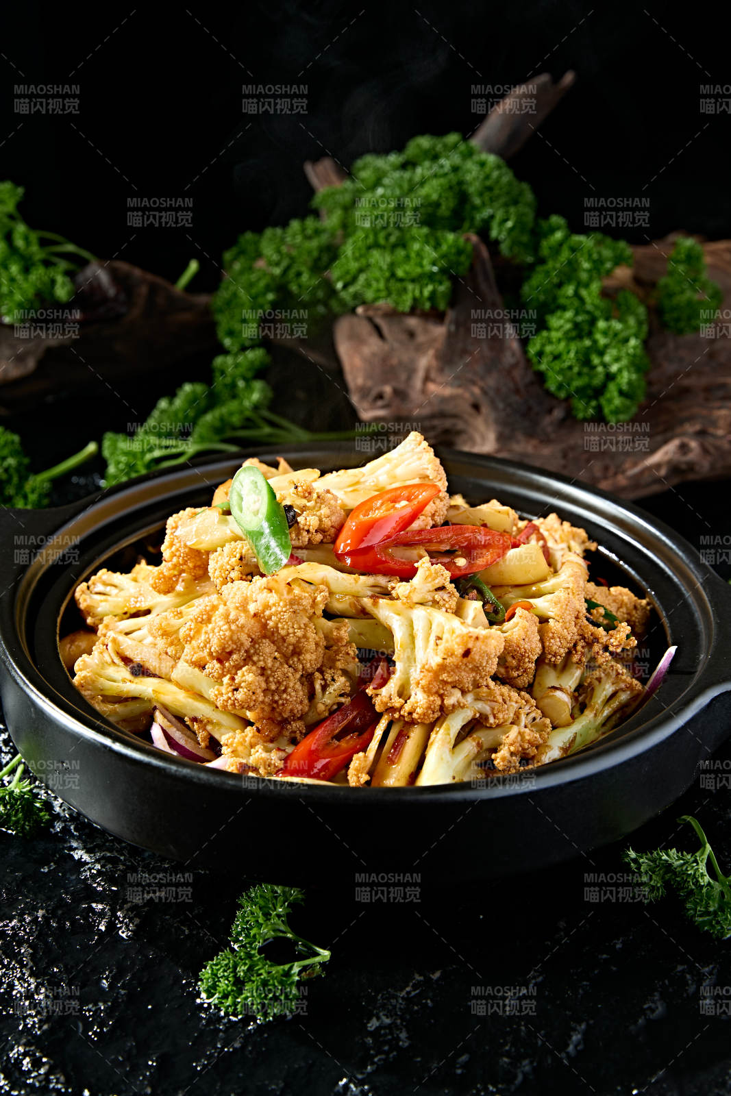 砂锅酱香米椒小炒图片